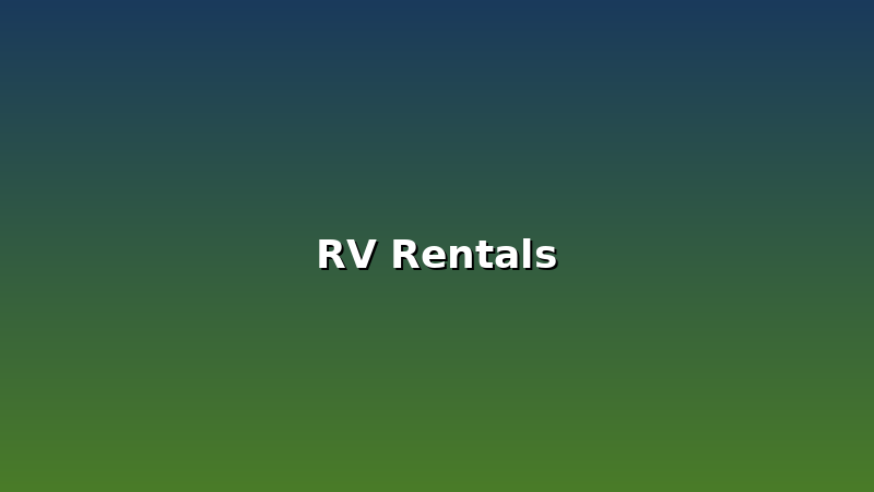JAM Mission RV Rentals